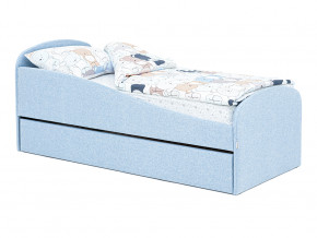 Кровать с ящиком Letmo небесный (рогожка) в Ишиме - ishim.magazinmebel.ru | фото - изображение 11