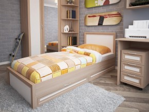 Кровать с настилом Остин модуль 21 с ящиками 24 в Ишиме - ishim.magazinmebel.ru | фото - изображение 1