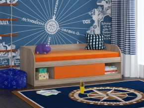 Кровать Соня 4 сонома-оранжевый в Ишиме - ishim.magazinmebel.ru | фото