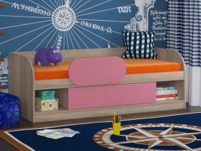 Кровать Соня 4 сонома-розовый в Ишиме - ishim.magazinmebel.ru | фото - изображение 3