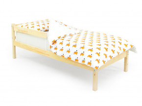 Кровать Svogen classic с бортиком натура без покрытия в Ишиме - ishim.magazinmebel.ru | фото