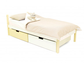 Кровать Svogen classic с ящиками бежево-белый в Ишиме - ishim.magazinmebel.ru | фото