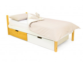 Кровать Svogen classic с ящиками дерево-белый в Ишиме - ishim.magazinmebel.ru | фото