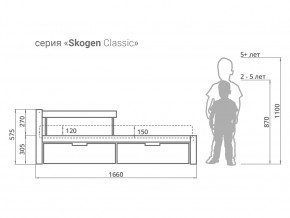 Кровать Svogen classic с ящиками и бортиком бежево-белый в Ишиме - ishim.magazinmebel.ru | фото - изображение 2