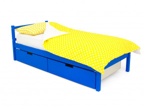 Кровать Svogen classic с ящиками синий в Ишиме - ishim.magazinmebel.ru | фото