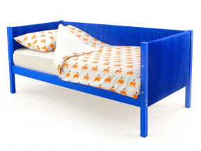 Кровать-тахта мягкая Svogen синий в Ишиме - ishim.magazinmebel.ru | фото