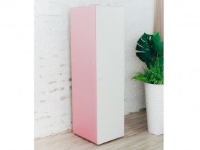 Пенал от шкафа-стеллажа розово-белый в Ишиме - ishim.magazinmebel.ru | фото