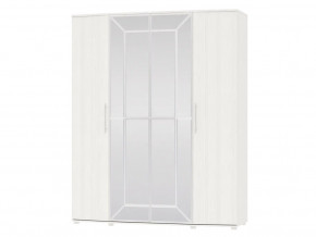 Шкаф 4-х дверный Амели 4-5200 Рамух белый в Ишиме - ishim.magazinmebel.ru | фото