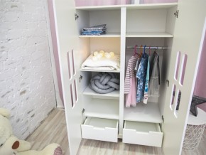Шкаф детский двухдверный с ящиками Домик в Ишиме - ishim.magazinmebel.ru | фото - изображение 4