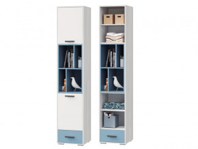 Шкаф для книг с 2 дверками и 1 ящиком Стич в Ишиме - ishim.magazinmebel.ru | фото
