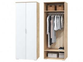 Шкаф для одежды 2-х дверный Сканди белый в Ишиме - ishim.magazinmebel.ru | фото