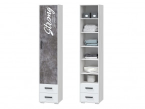 Шкаф для платья и белья с 2 ящиками Оливер в Ишиме - ishim.magazinmebel.ru | фото