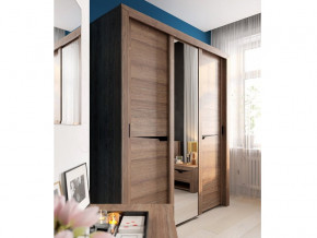 Шкаф с раздвижными дверями трехдверный Соренто дуб стирлинг в Ишиме - ishim.magazinmebel.ru | фото