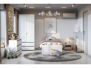 Спальня Токио Белый текстурный в Ишиме - ishim.magazinmebel.ru | фото - изображение 8