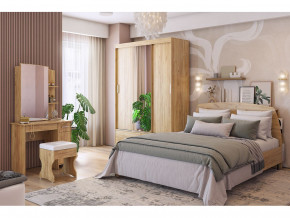 Спальня Виктория-1 дуб крафт золотой в Ишиме - ishim.magazinmebel.ru | фото
