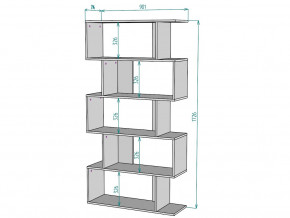 Стеллаж S49 в Ишиме - ishim.magazinmebel.ru | фото - изображение 3