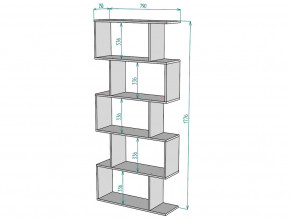 Стеллаж S50 в Ишиме - ishim.magazinmebel.ru | фото - изображение 3