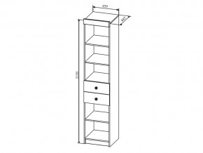 Стеллаж Сканди СД450.1 в Ишиме - ishim.magazinmebel.ru | фото - изображение 2