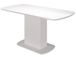 Стол обеденный раздвижной Соренто 2 Белый глянец в Ишиме - ishim.magazinmebel.ru | фото - изображение 1