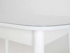 Стол раскладной Хоста опоры массив цилиндрический Белый в Ишиме - ishim.magazinmebel.ru | фото - изображение 4