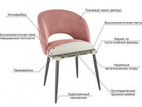 Стул Моли велюр синий в Ишиме - ishim.magazinmebel.ru | фото - изображение 2